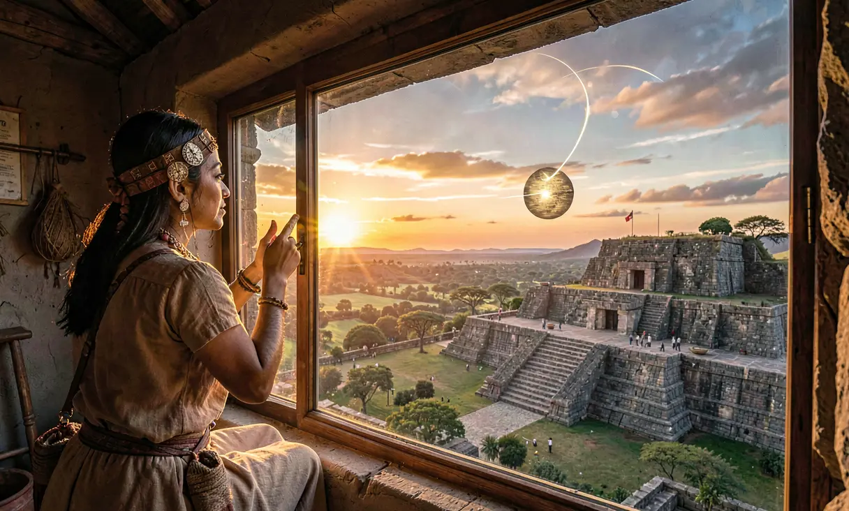Construction of El Caracol Observatory at Chichen Itza