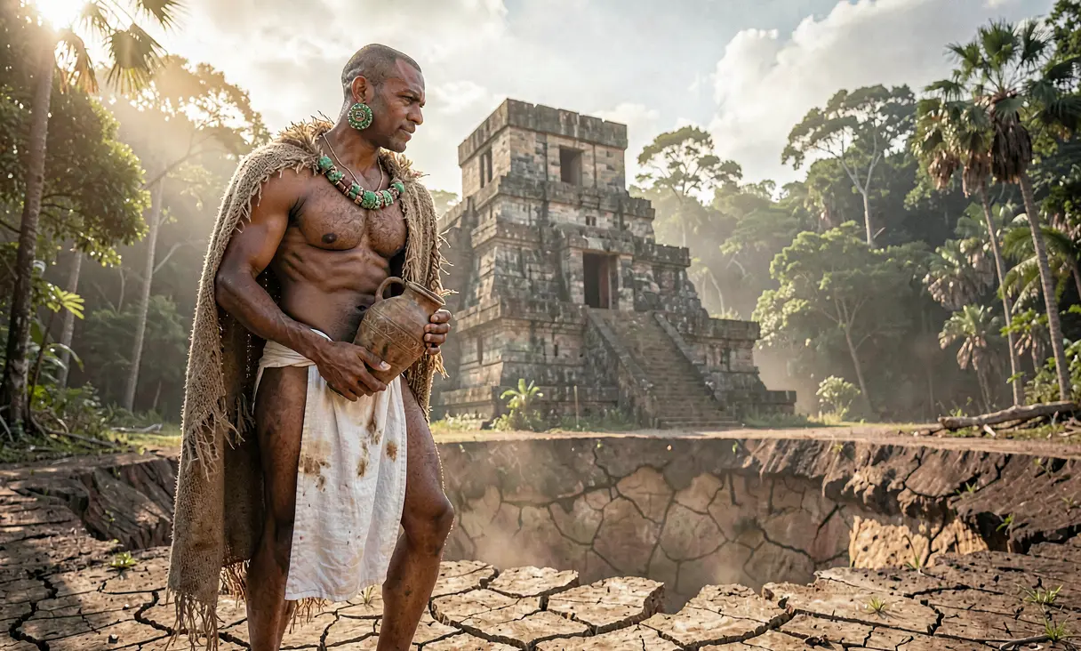 Ecological Collapse and Drought Leading to Maya Decline