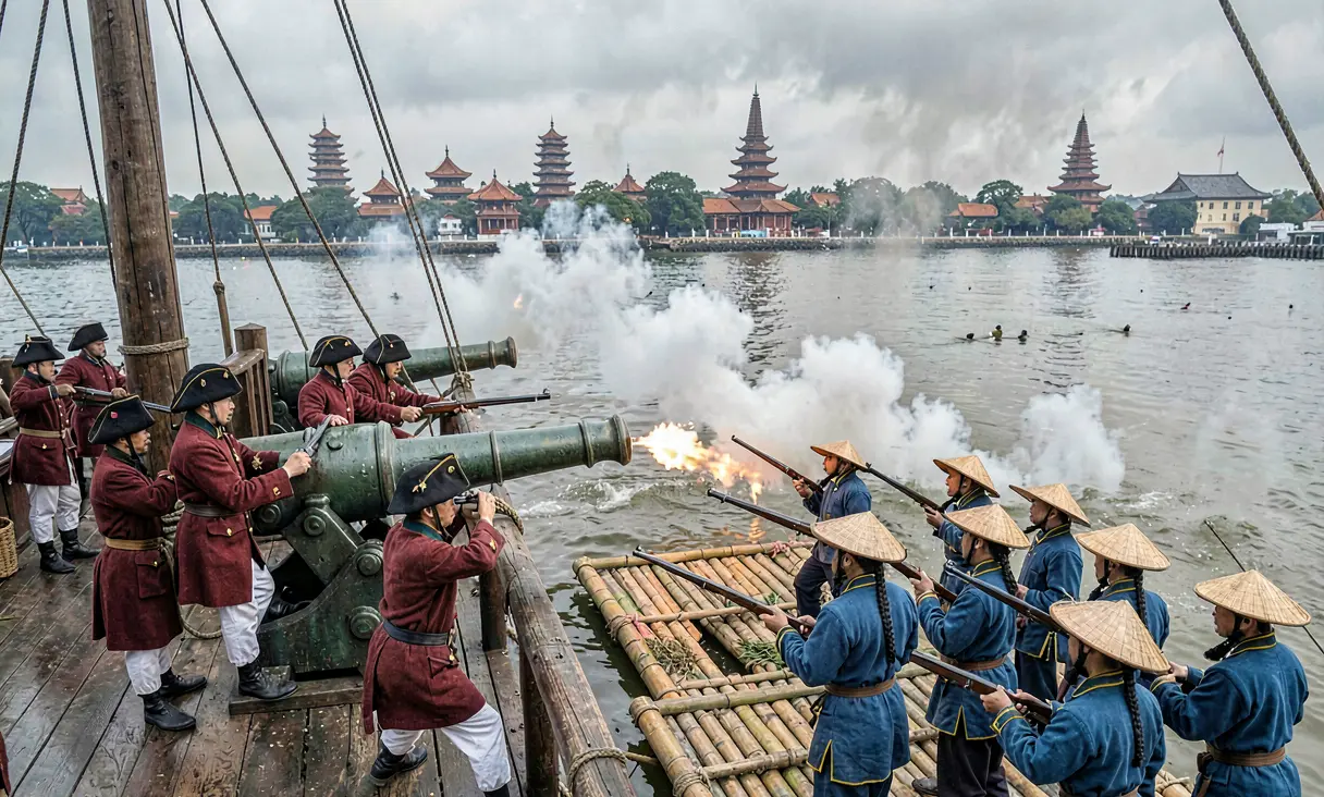 First Opium War Begins