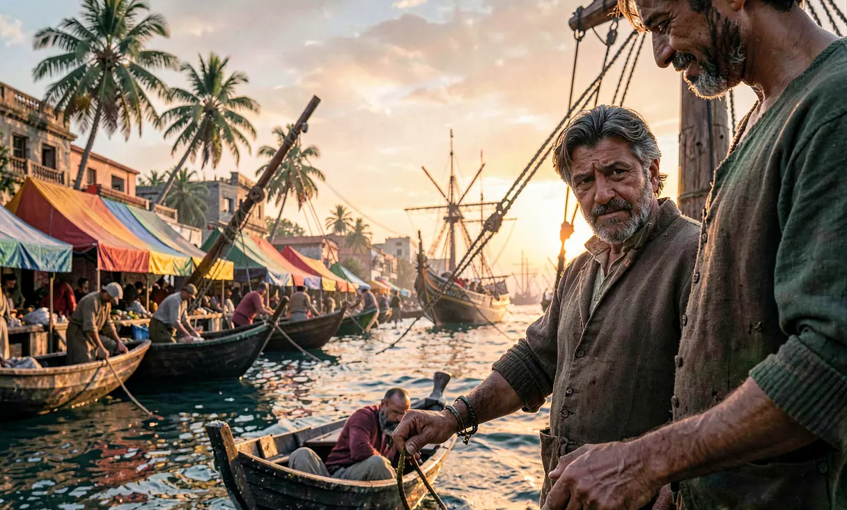 Vasco da Gama Reaches India via Sea Route