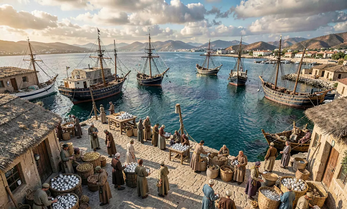 Establishment of Malaca (Malaga) by Phoenicians