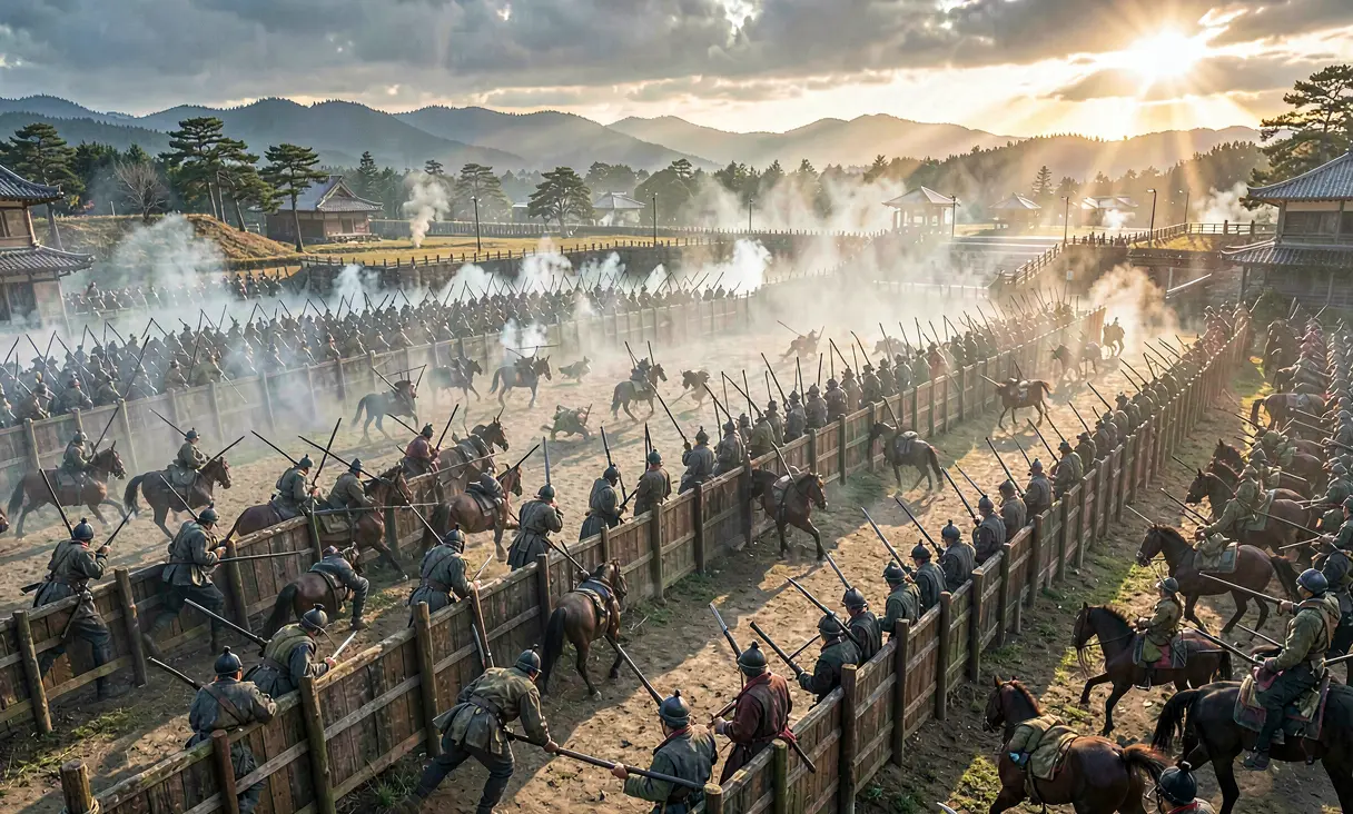 Battle of Nagashino: Introduction of Massed Firepower
