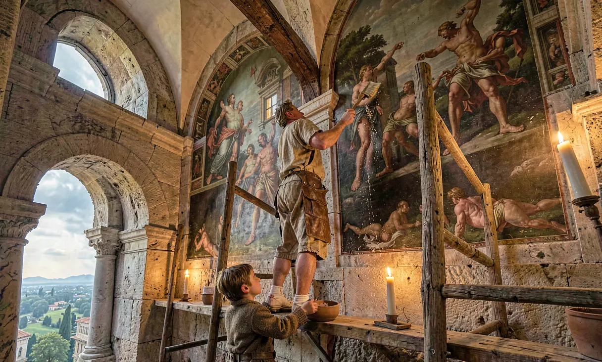 Michelangelo Completes the Sistine Chapel Ceiling