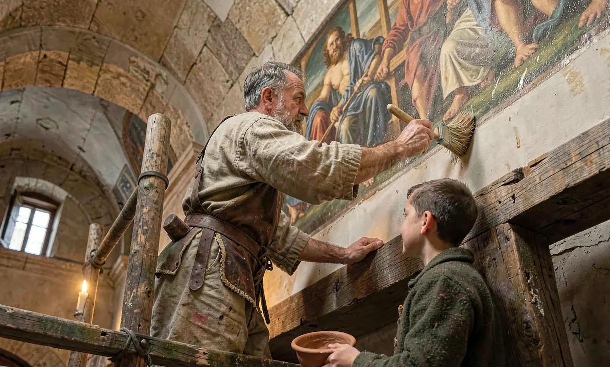 Michelangelo Completes the Sistine Chapel Ceiling