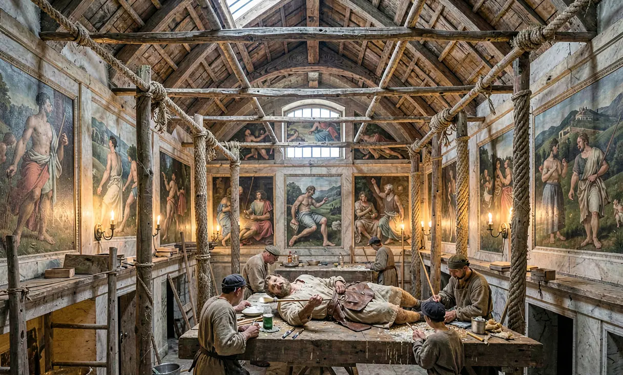 Completion of Sistine Chapel Ceiling
