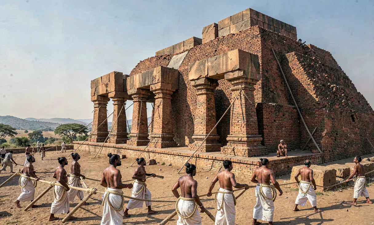 Expansion of the Great Stupa at Sanchi