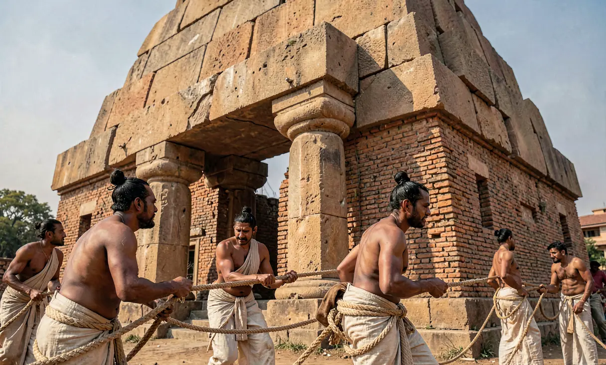 Expansion of the Great Stupa at Sanchi