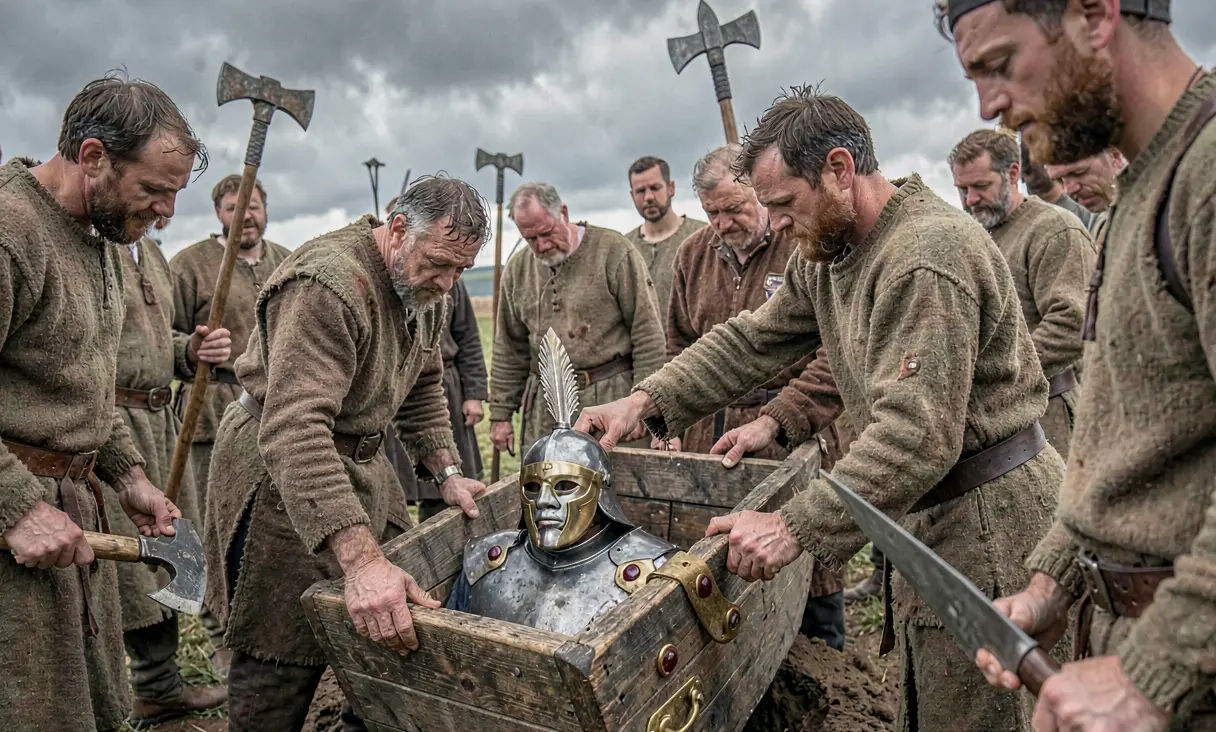 Burial of the Sutton Hoo Ship