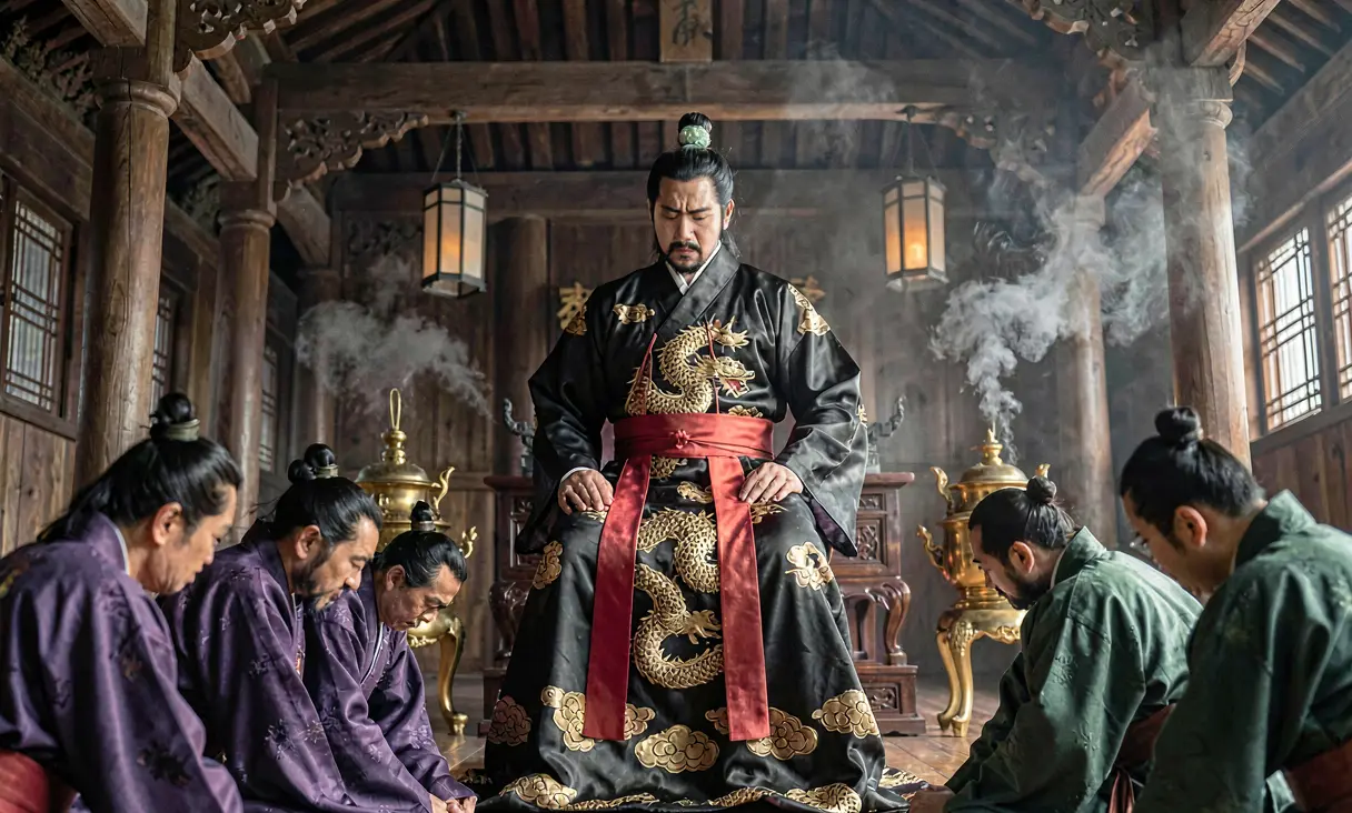 Emperor Xuanzong Ascends the Tang Throne