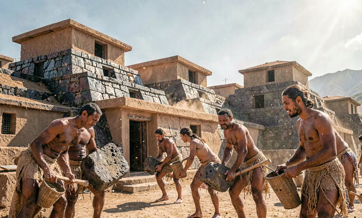 Construction of Teotihuacán Apartment Compounds