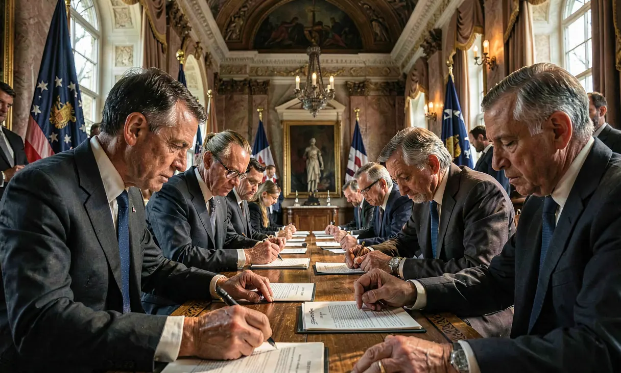 Treaty of Versailles Signed