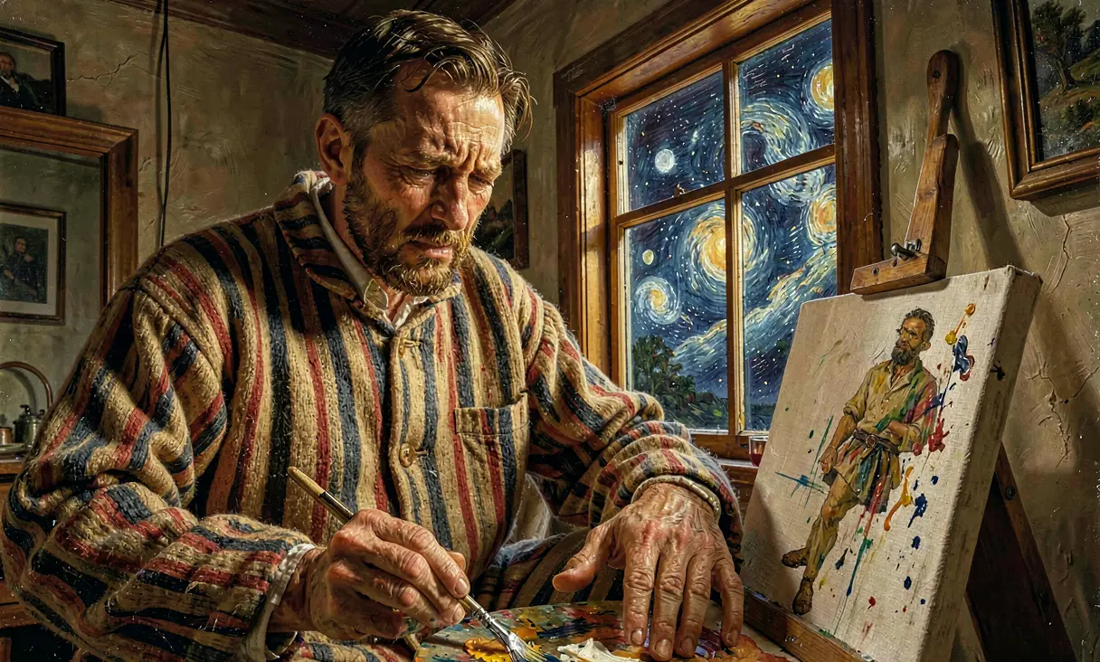 Creation of The Starry Night