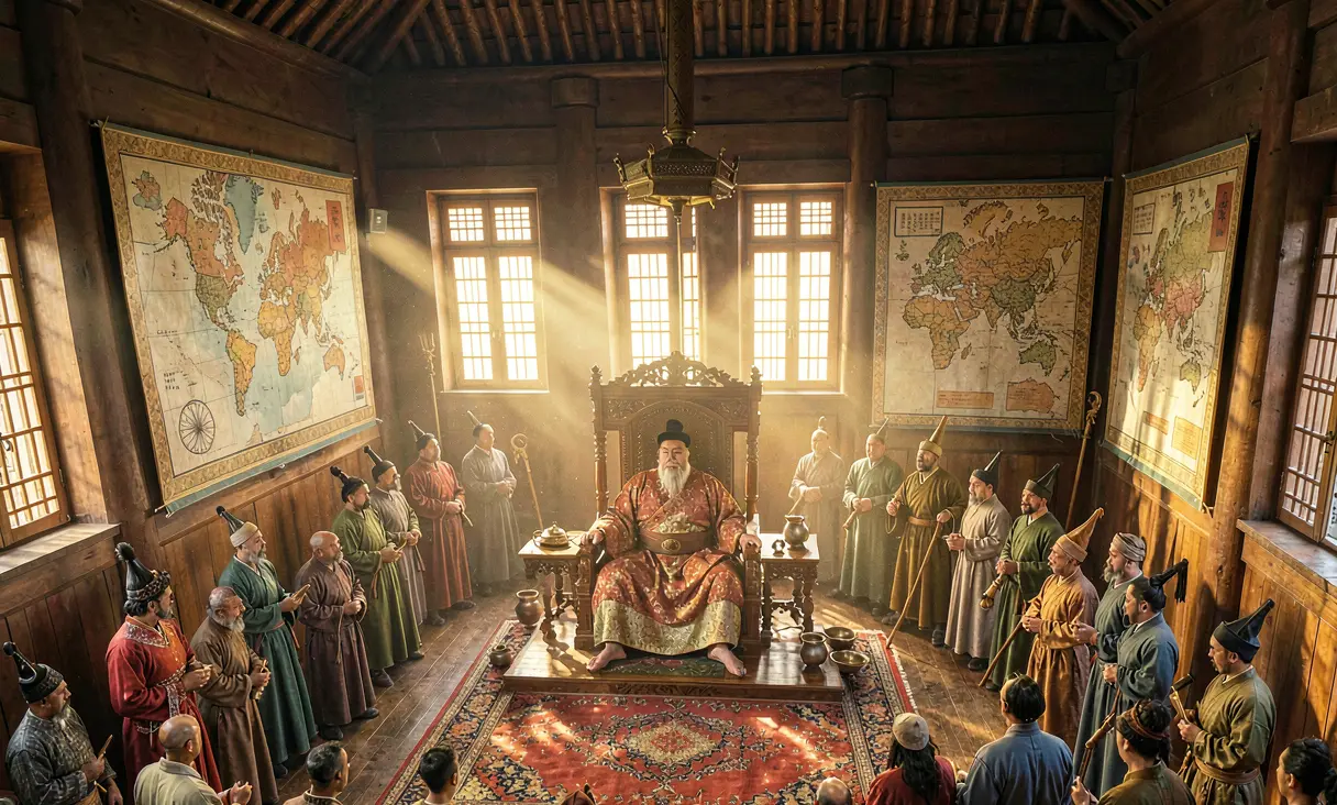 Kublai Khan Establishes Yuan Dynasty