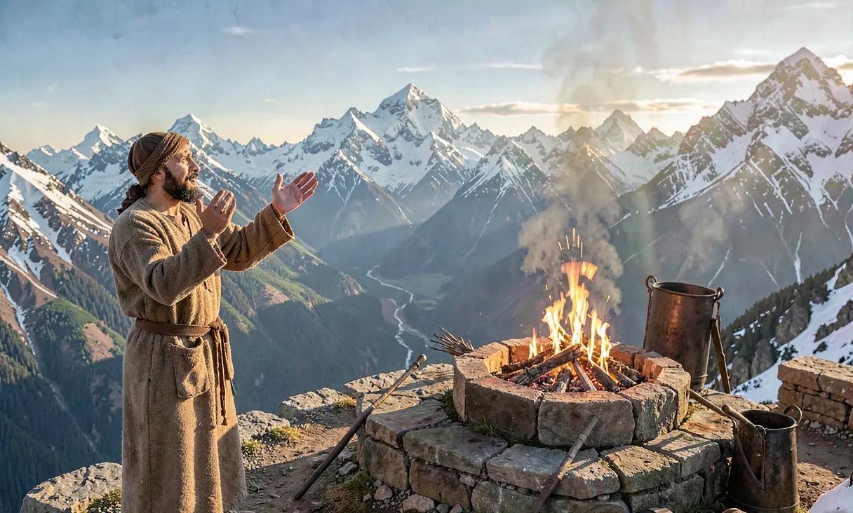 Zoroaster Preaches Dualistic Monotheism