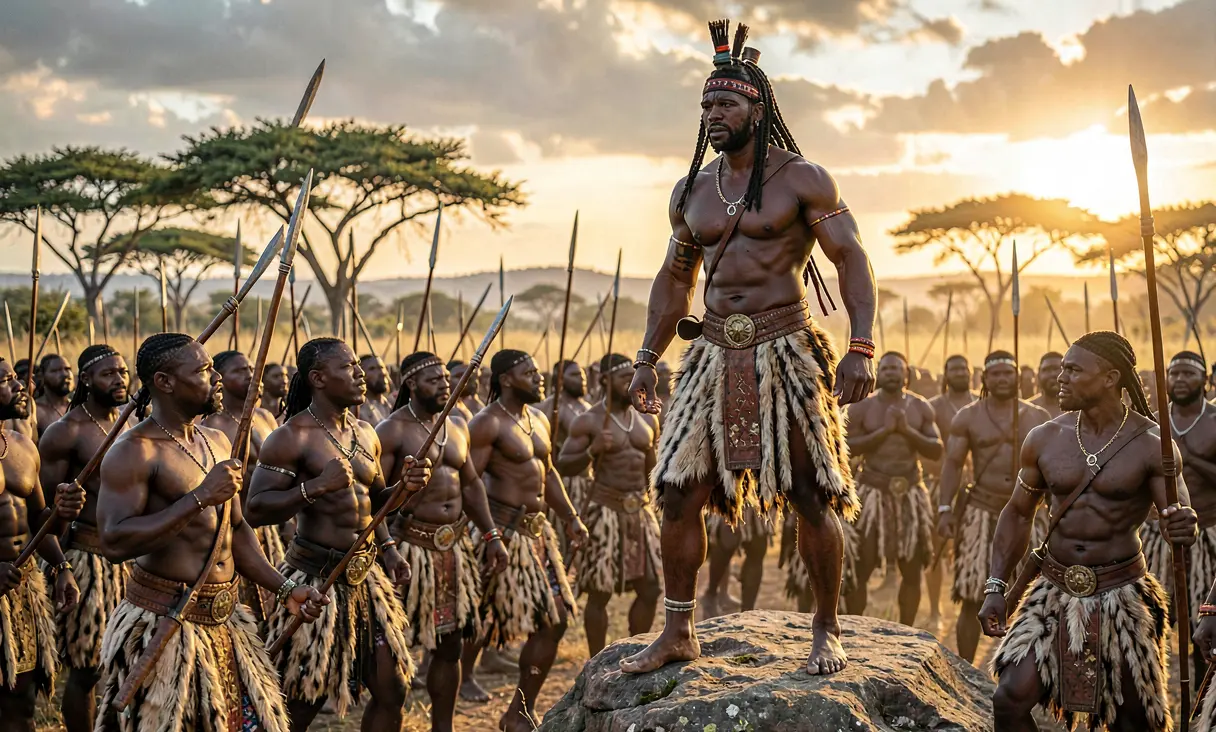 Shaka Zulu Unifies the Zulu Kingdom